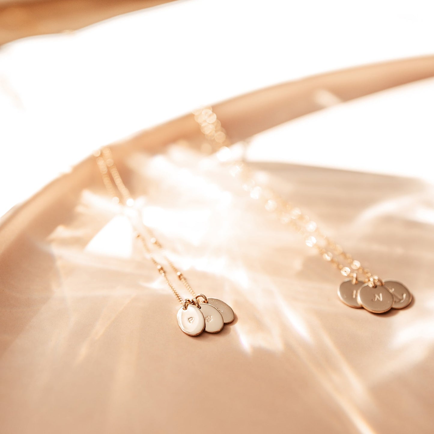 Juniper • Tiny Oval Necklace