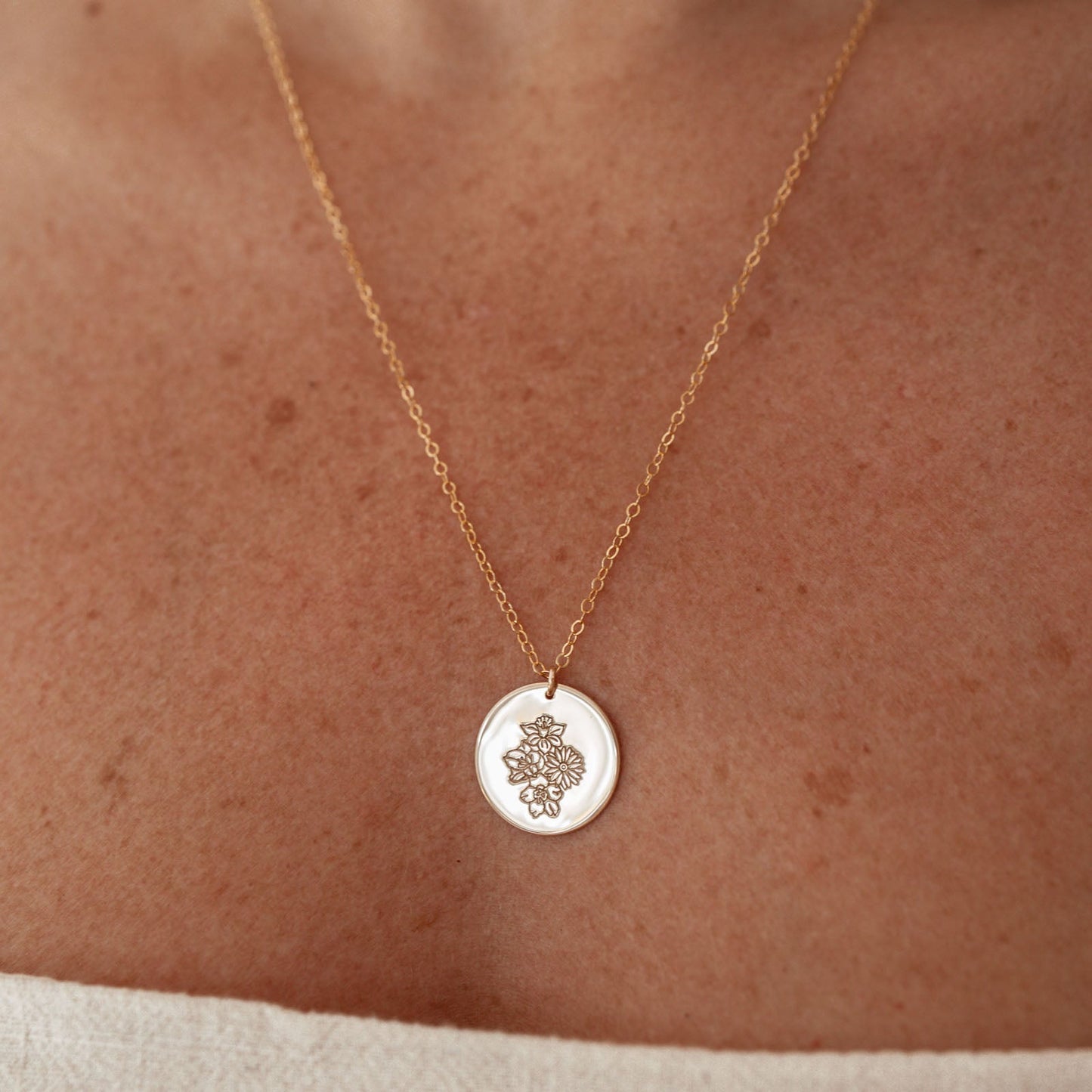 Extra Large Blossom Posy • Extra Large Pendant Necklace