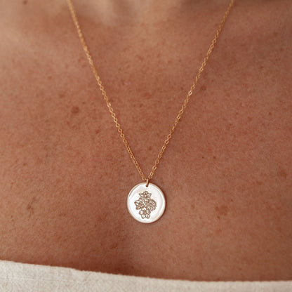 Extra Large Blossom Posy • Extra Large Pendant Necklace