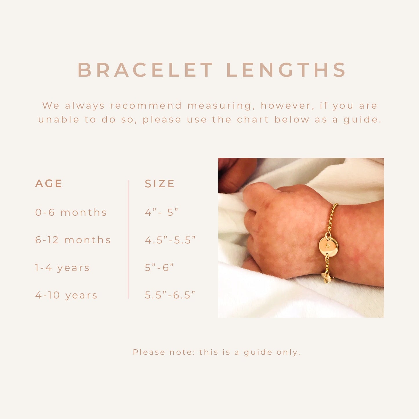 Mini Small Pendant Bracelet