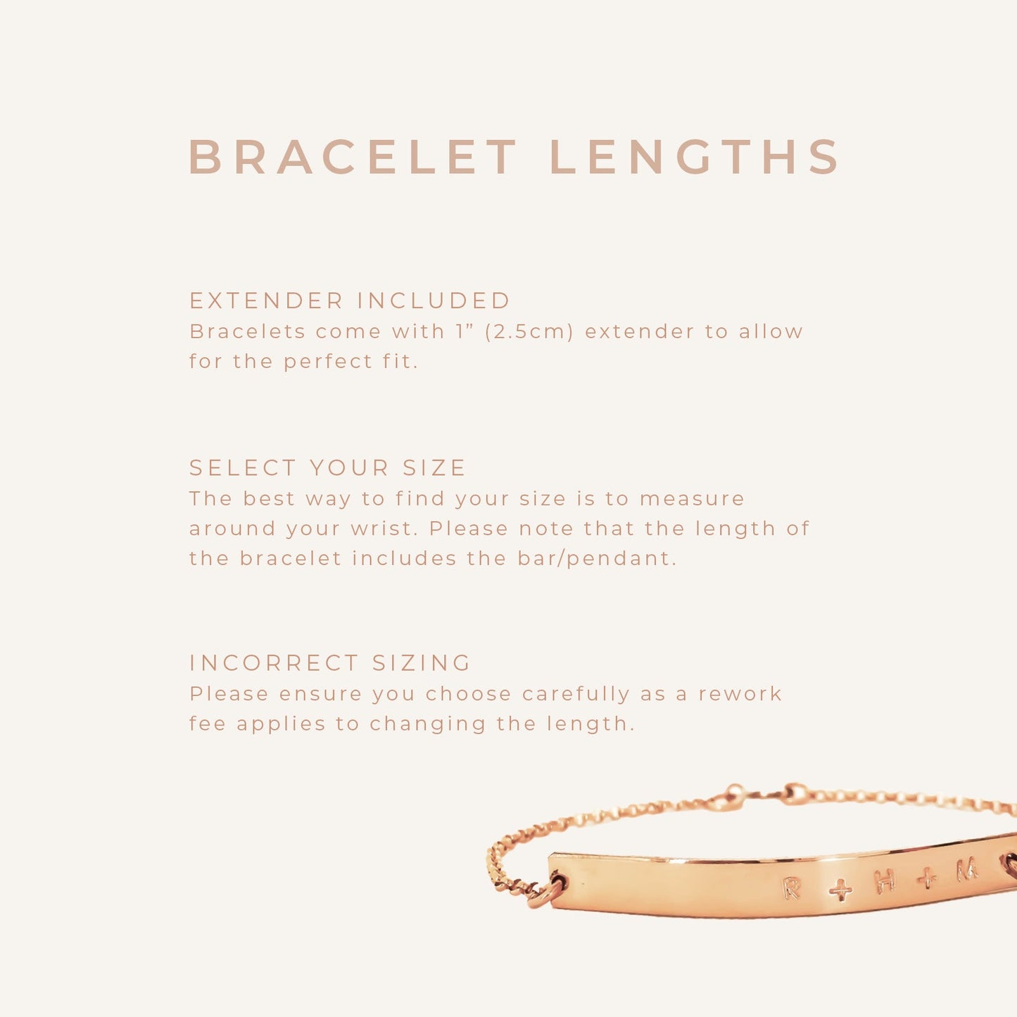 Small Pendant Bracelet
