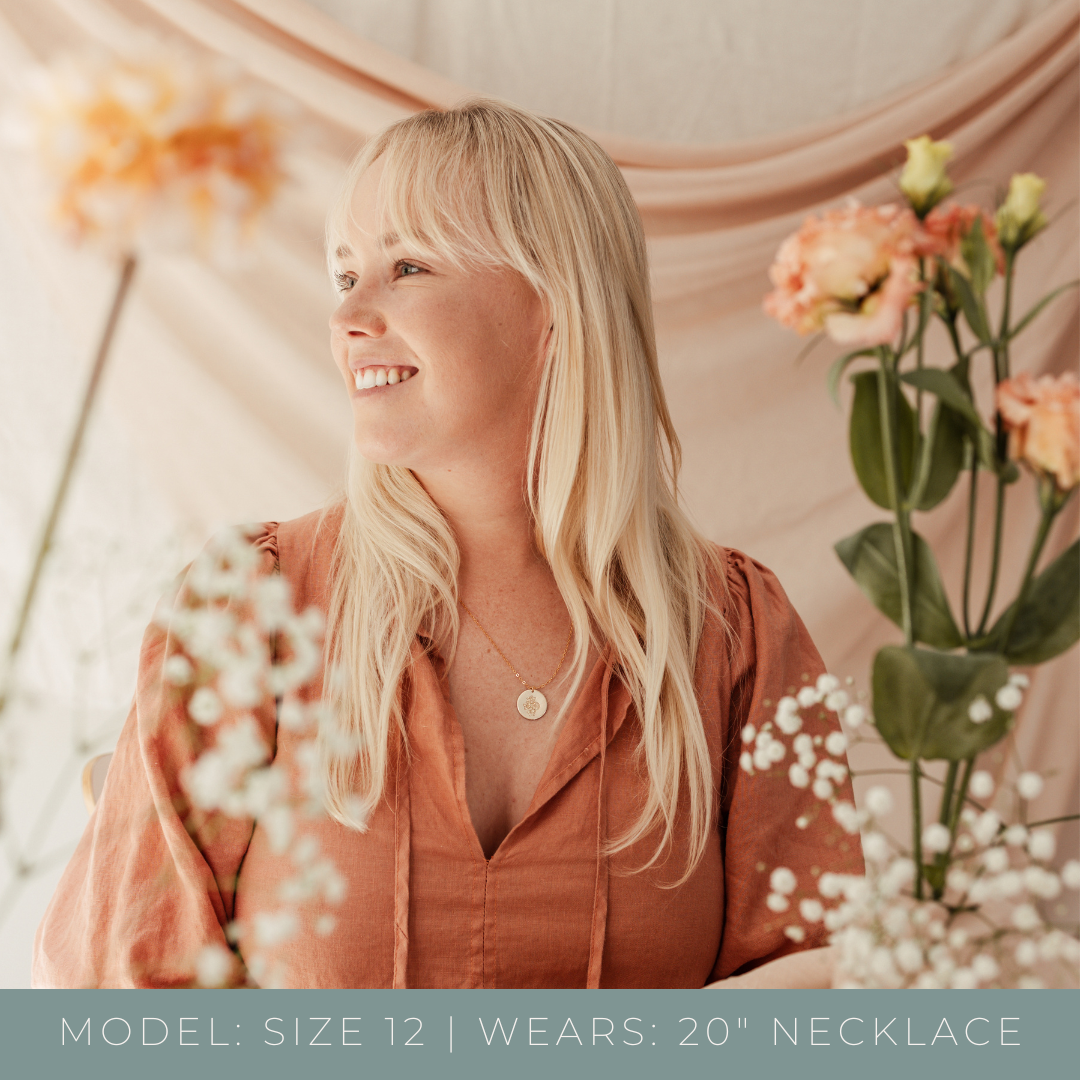 Extra Large Blossom Posy • Extra Large Pendant Necklace