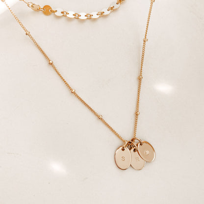 Juniper • Tiny Oval Necklace