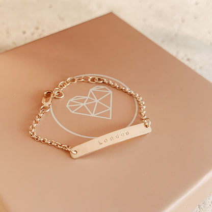 Mini Skinny Bar Bracelet