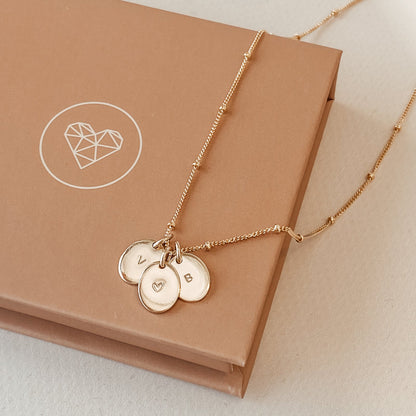 Juniper • Tiny Oval Necklace