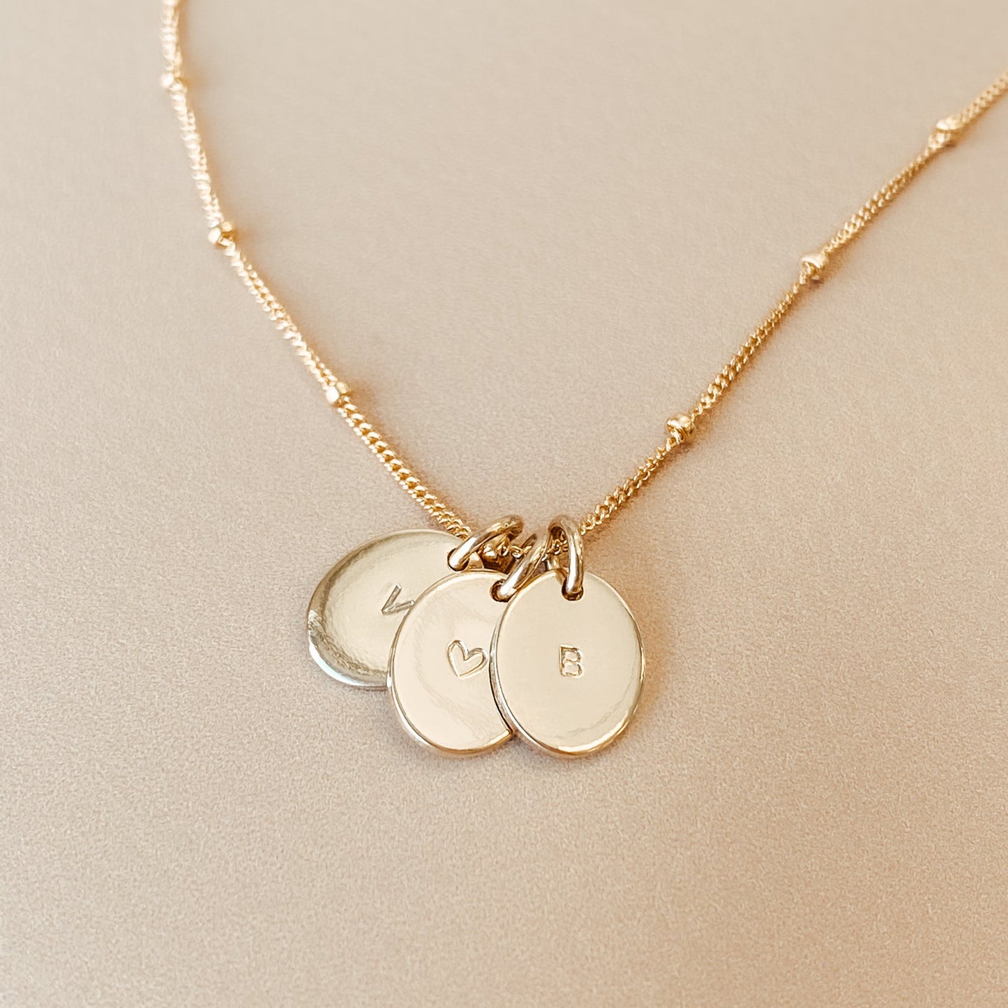 Juniper • Tiny Oval Necklace