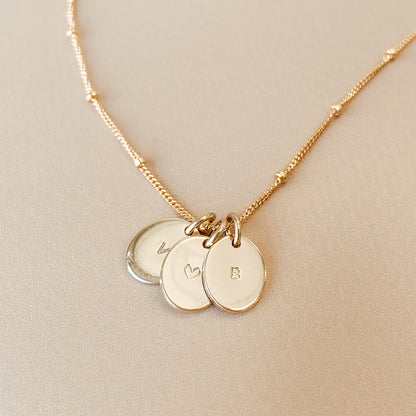 Juniper • Tiny Oval Necklace