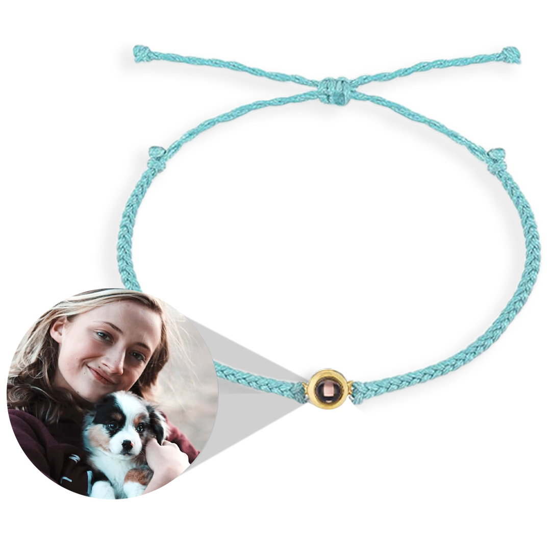 Personalized Adjustable Photo Bracelet