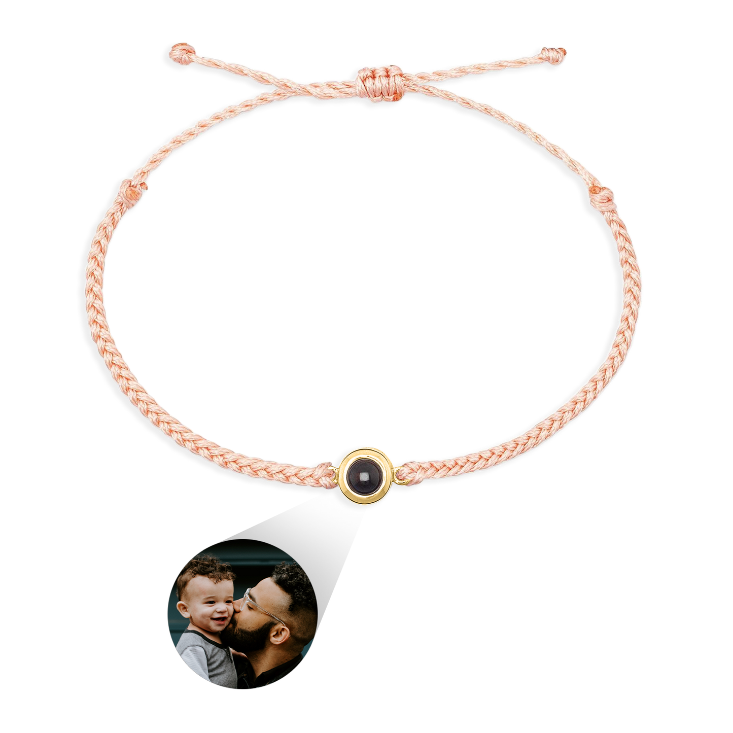 Personalized Adjustable Photo Bracelet