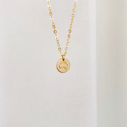Australia Symbol Small Pendant Necklace