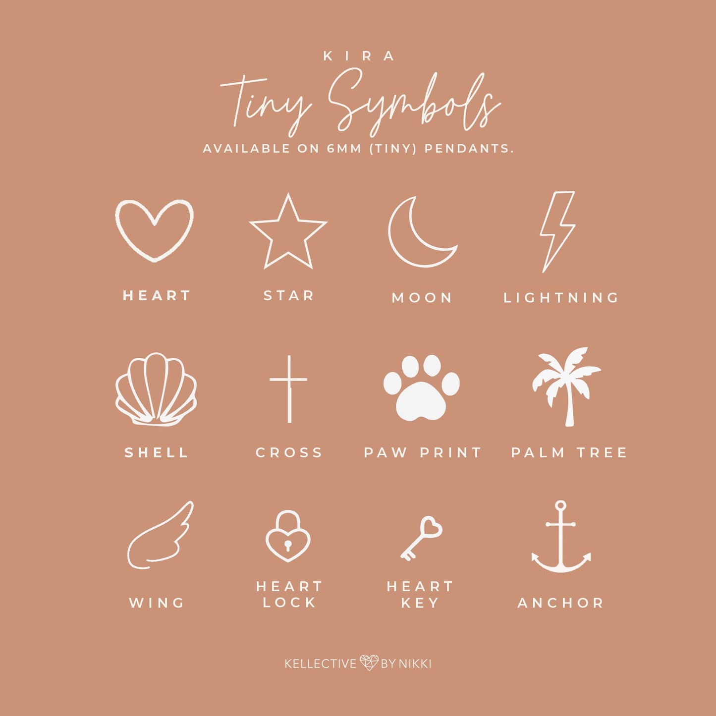 Kira • Tiny Pendant Bracelet