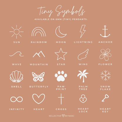 Australia Symbol Small Pendant Necklace