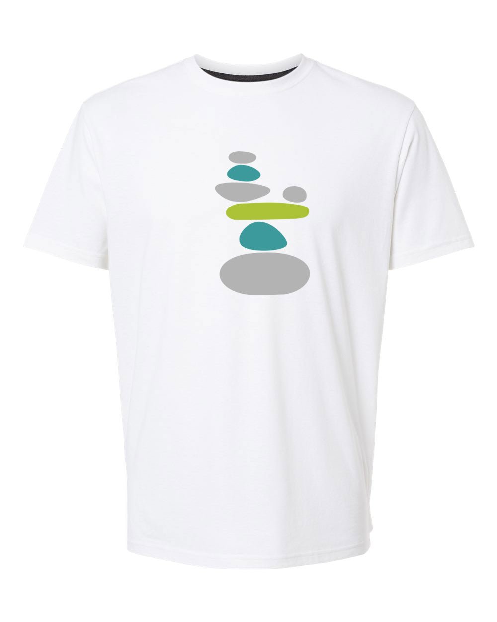 Eco-Zen Cairn Rocks Men's T-Shirt