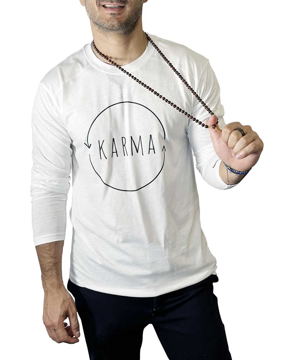 Men’s Karma Recycled Bottles Long Sleeves Tee