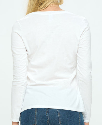 No Mud No Lotus T-Shirt in White